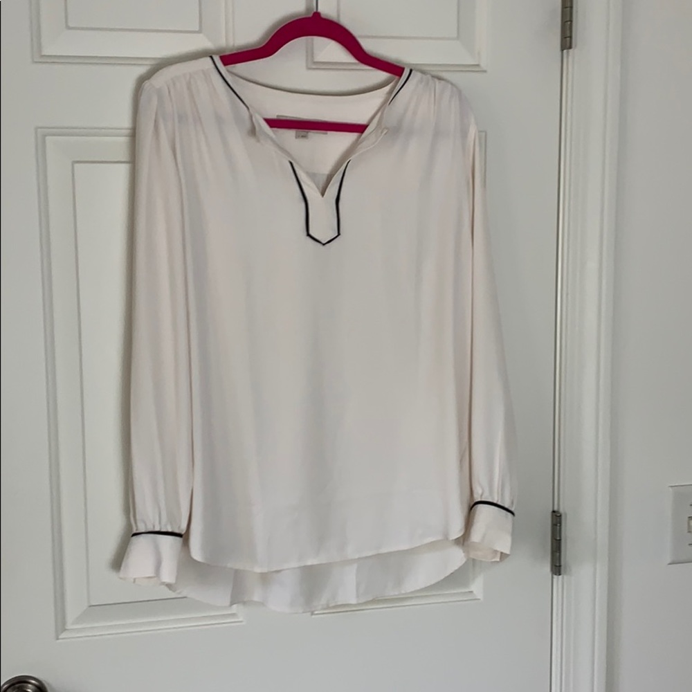 Professional cream blouse